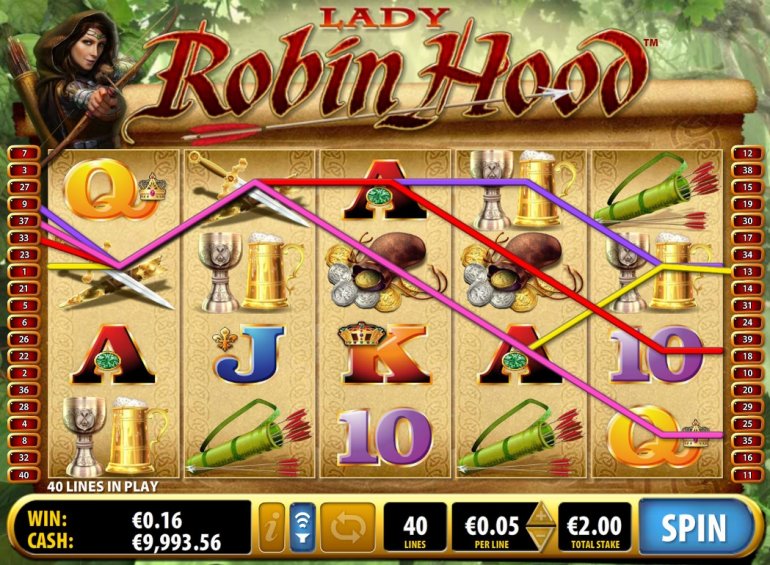 lady robin hood slot